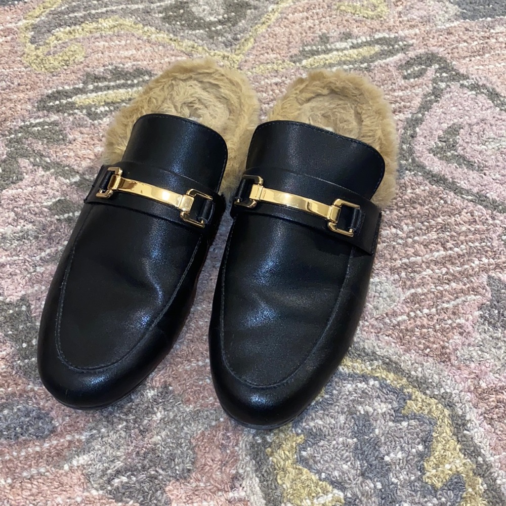 Steve Madden Khloe fur slides
